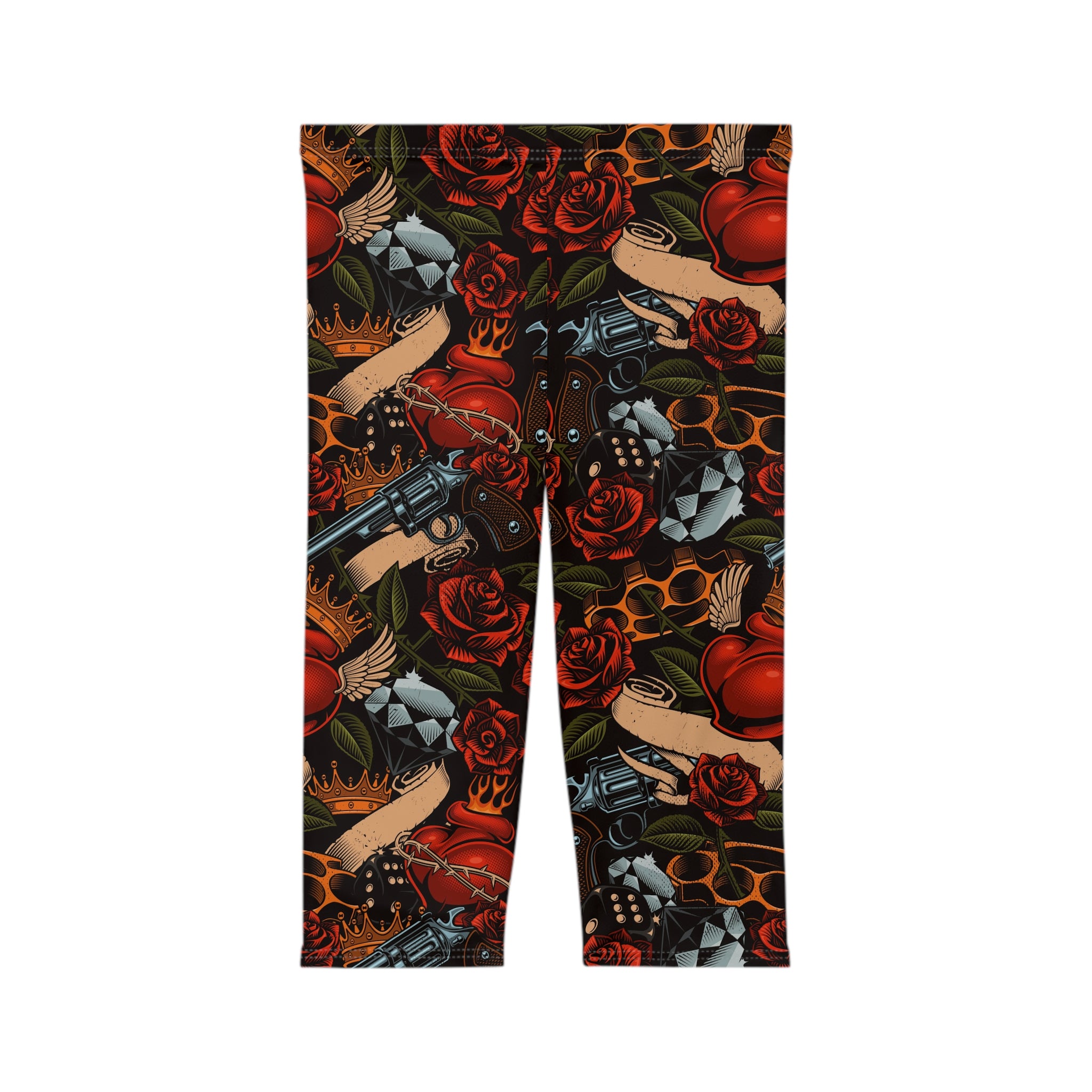 Dressed To Thrill Capri Leggings